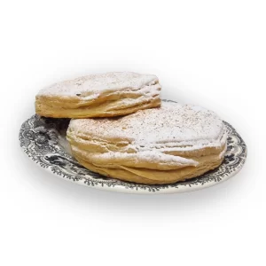 Manolete relleno de crema