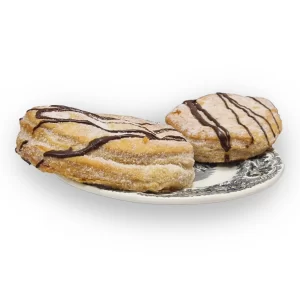 Manolete relleno de chocolate
